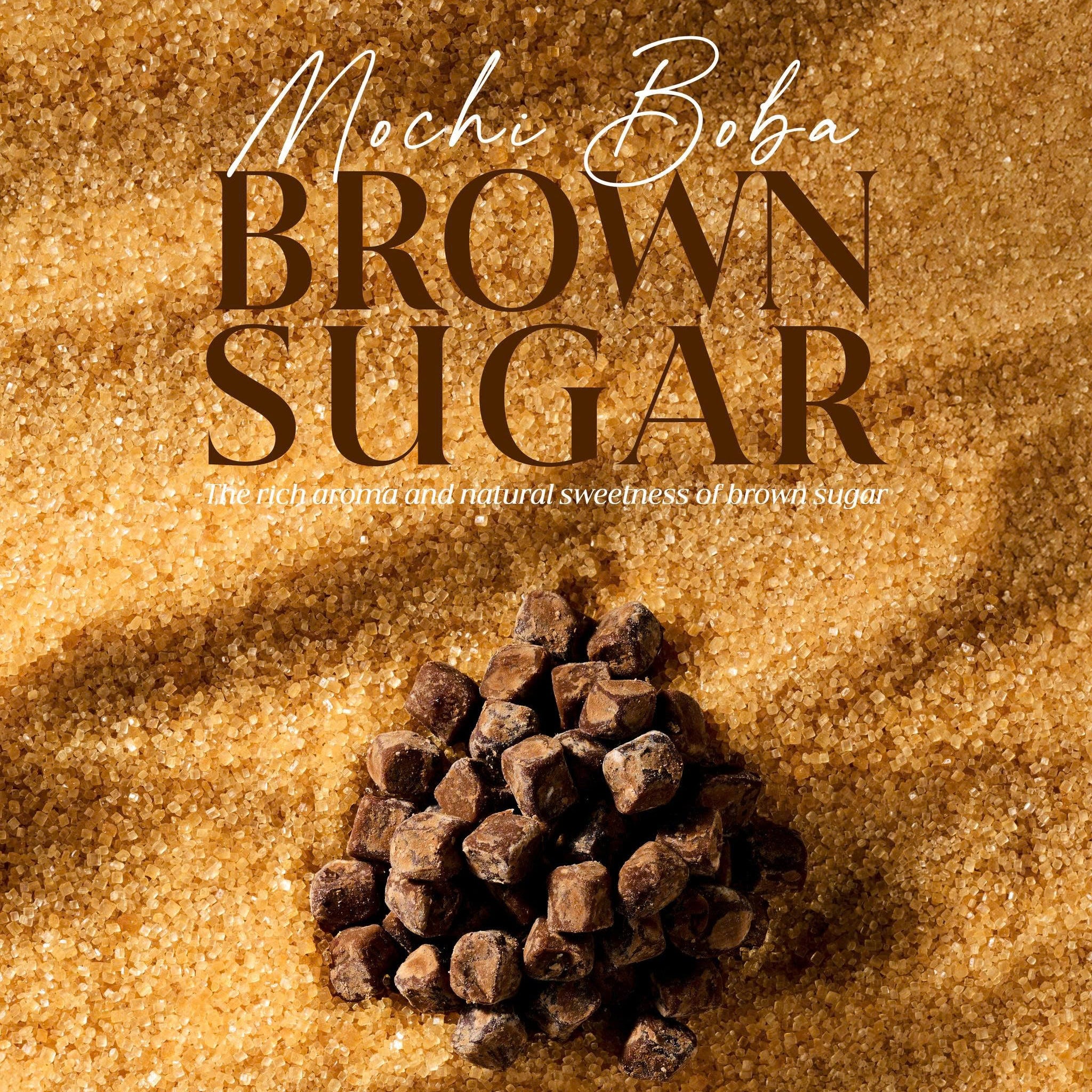 Mochi Boba – Brown Sugar Flavor (Soft & Chewy) for Milk Tea