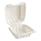 HINGED LID TO-GO CONTAINER MICROWAVABLE