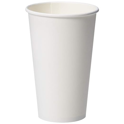 22 oz White Paper Cup 1000/case