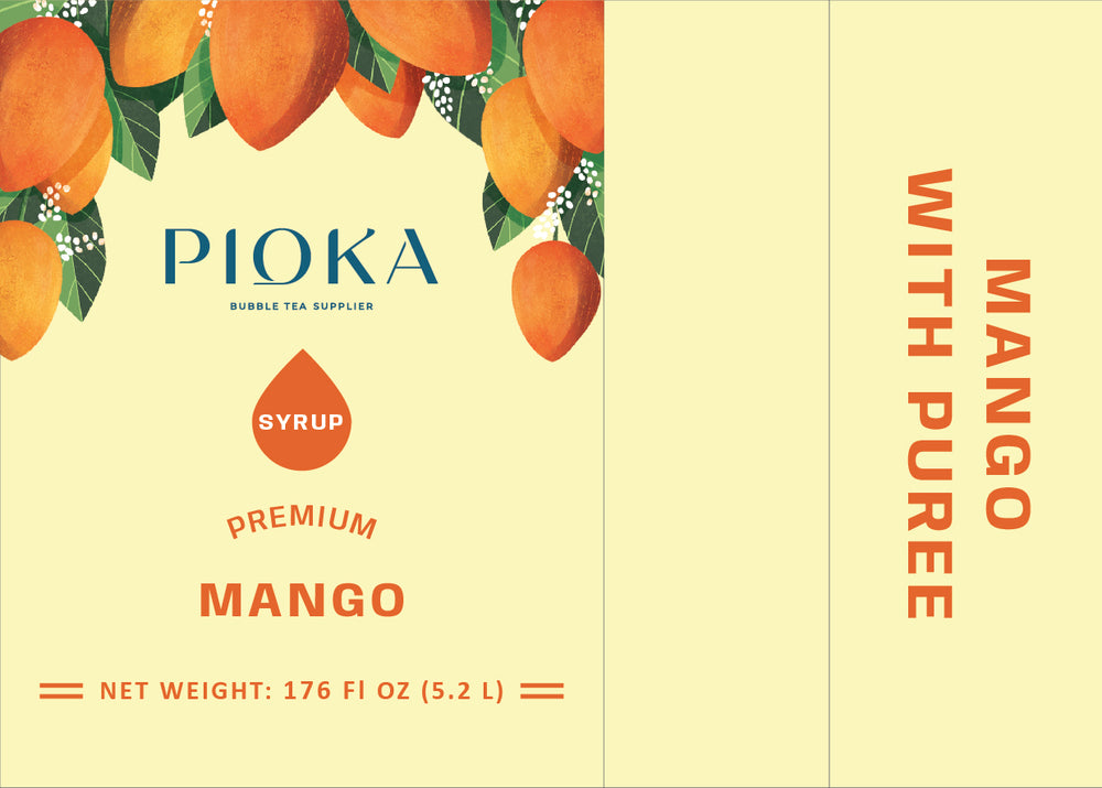 Premium Mango Syrup 5.2L/Bottle