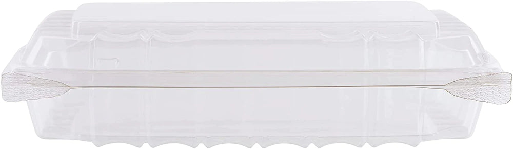 8" x 8" x 2" Clear Hinged Plastic Clamshell - Take out Containers 250pcs