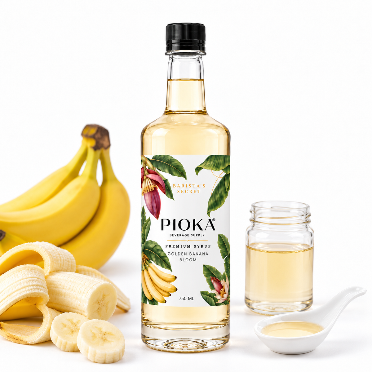 Premium Banana Syrup - Barista's Secret