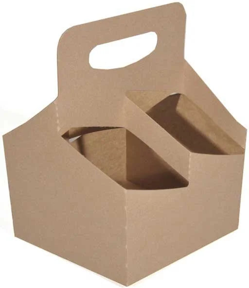 4-Cup Paper Carrier with Handle 100/case