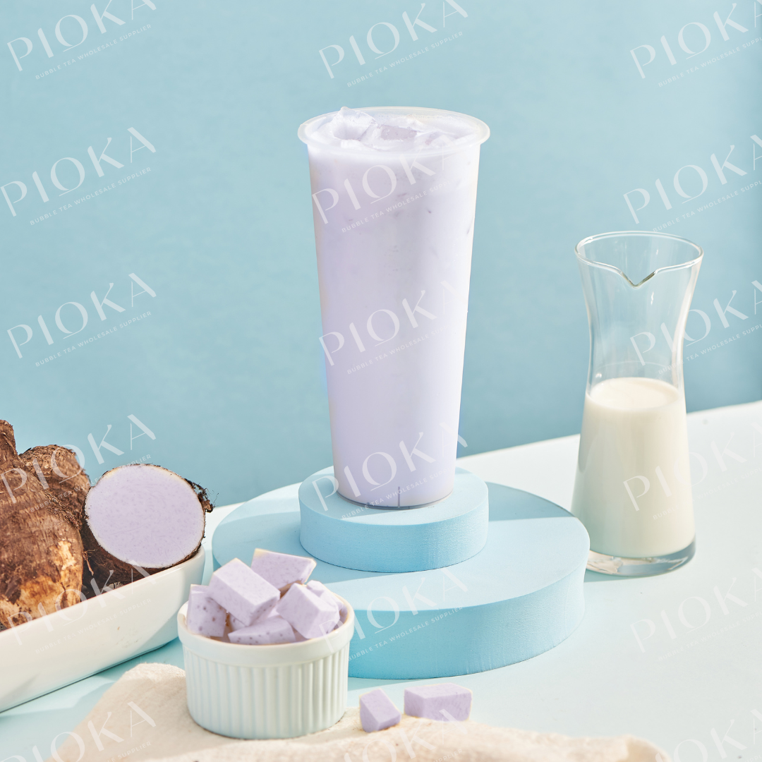 Taro Powder Mix for Milk Tea & Smoothie – Rich Taro Flavor Drink Base ...