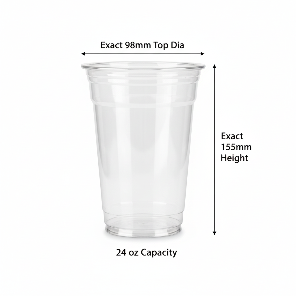 [PET98] Clear Plastic Cup