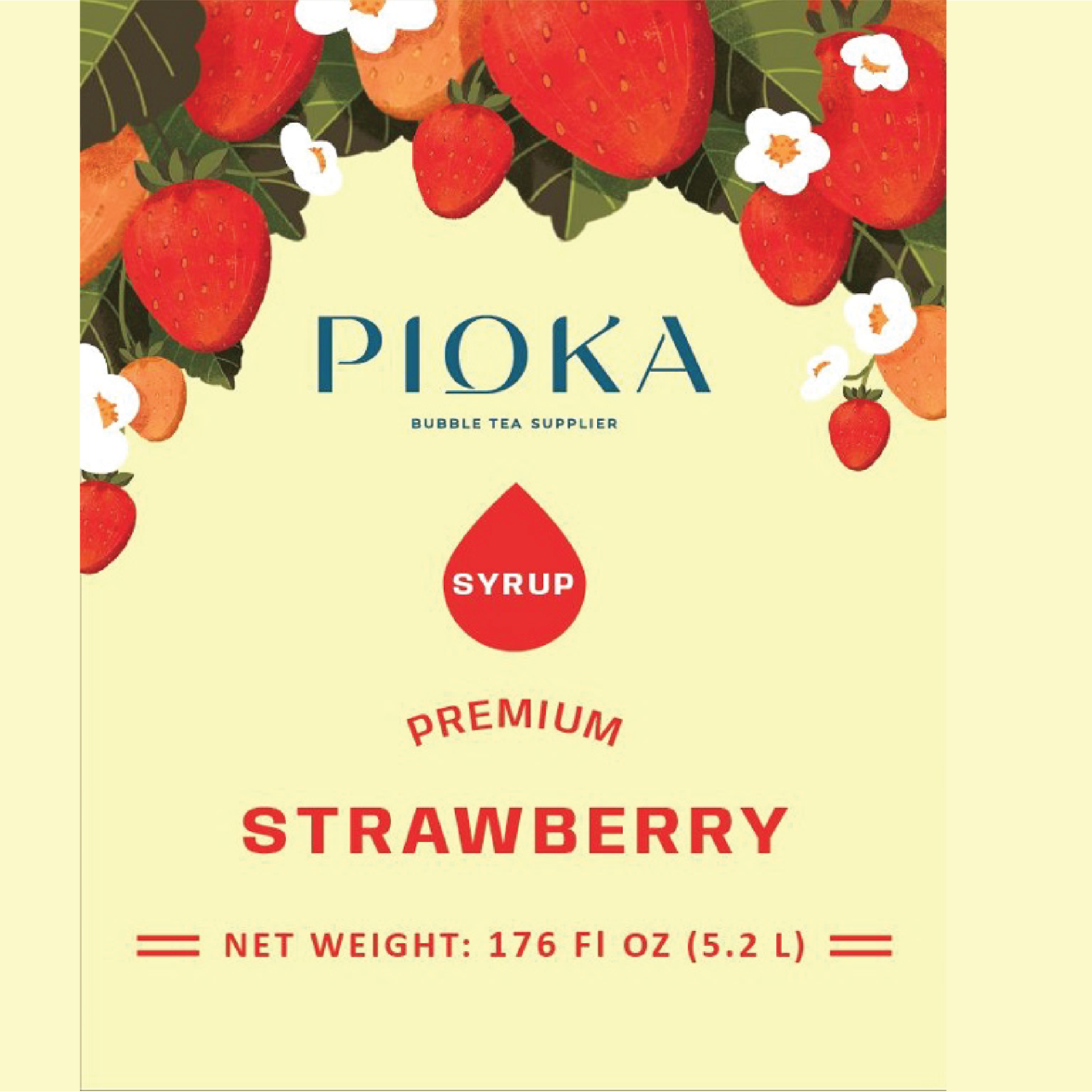 Premium Strawberry Syrup