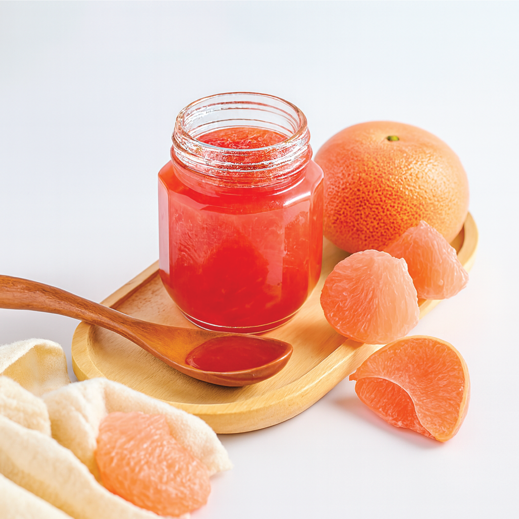 Pink Grapefruit Syrup Refreshing Citrus Flavor for Fruit Tea, Lemonade ...