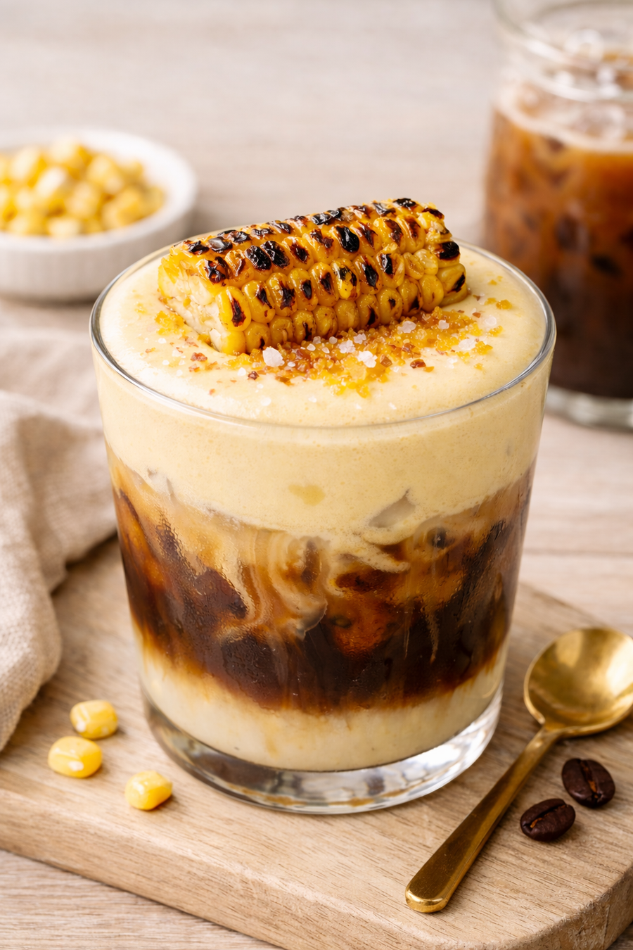 CORN COFFEE LATTE