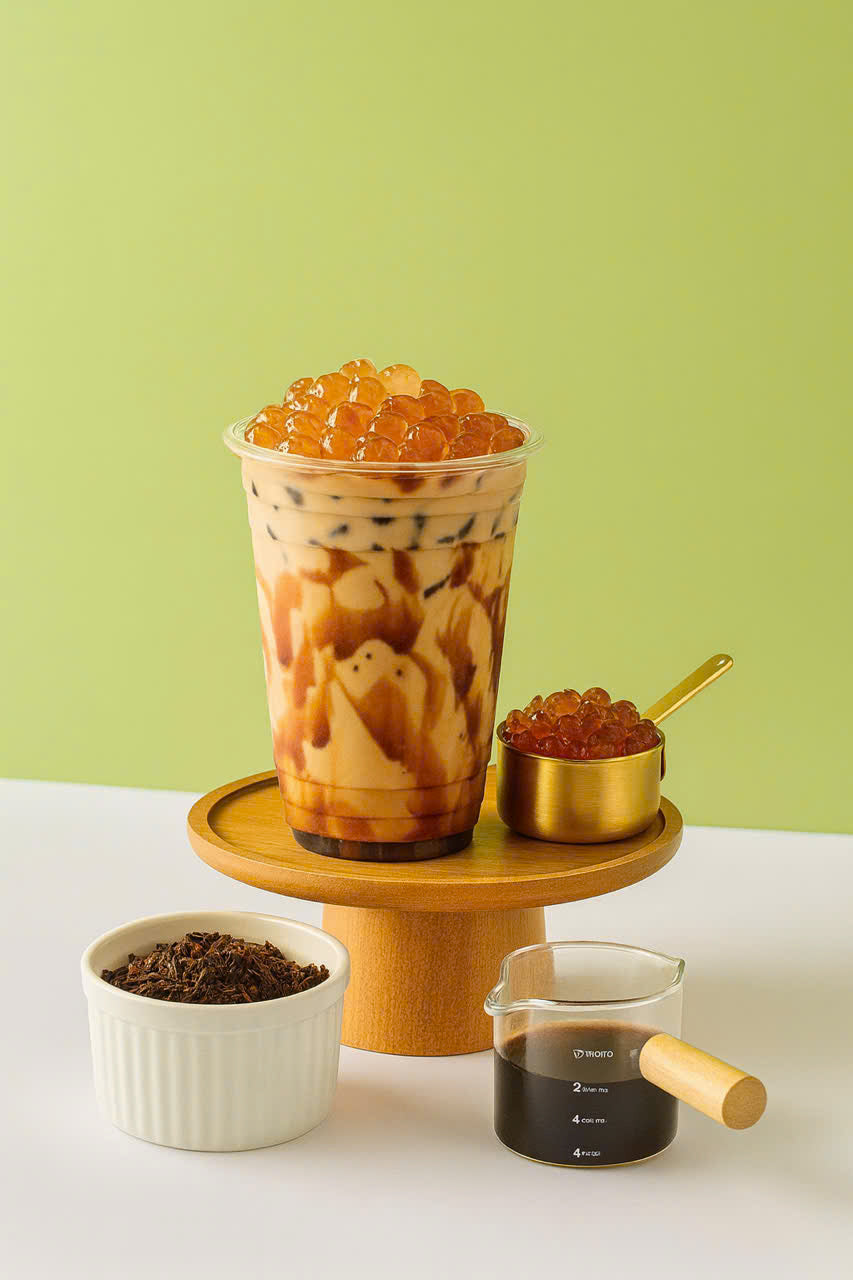 Premium Golden Boba Tapioca Pearls