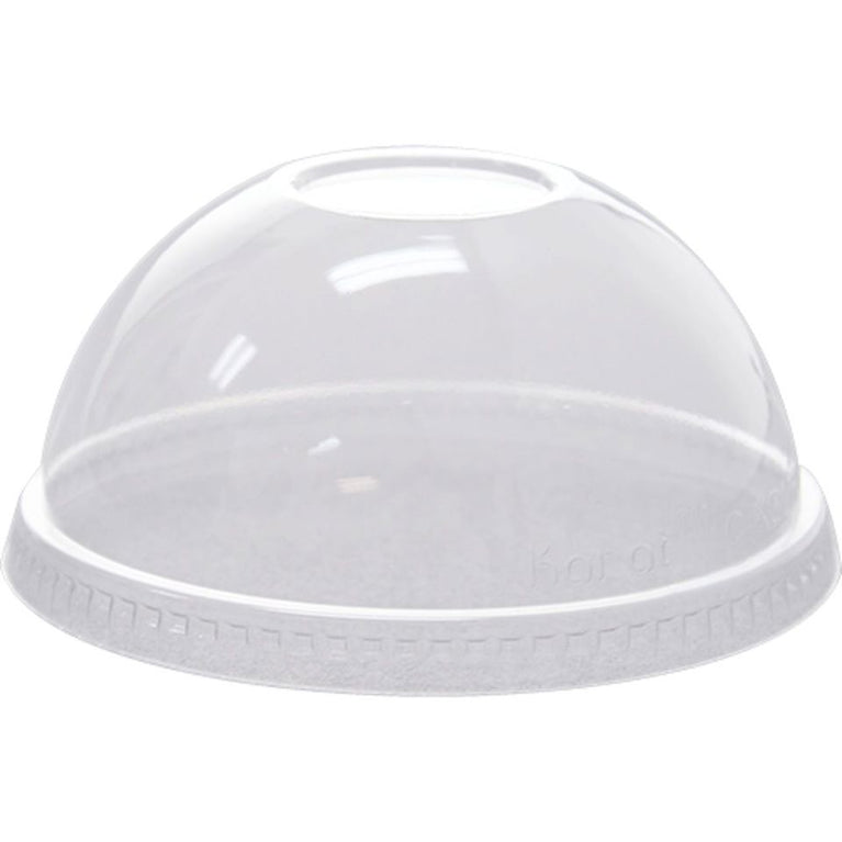 LID98 Dome Lid with Hole 12-24oz