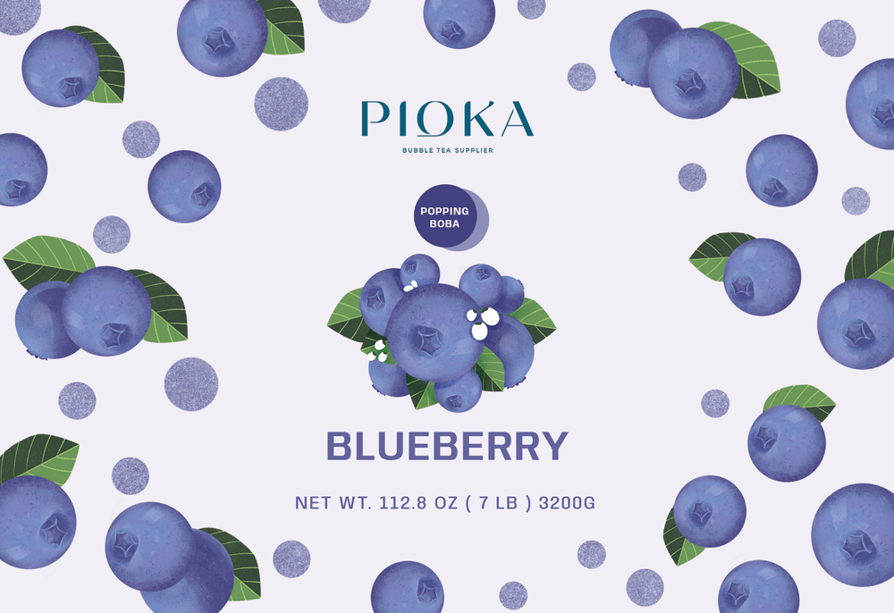 Blueberry Popping Boba