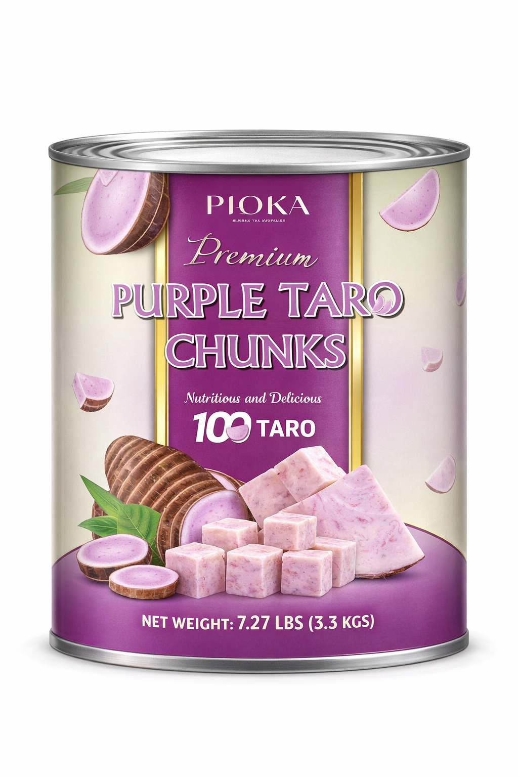Premium Purple Taro Chunks