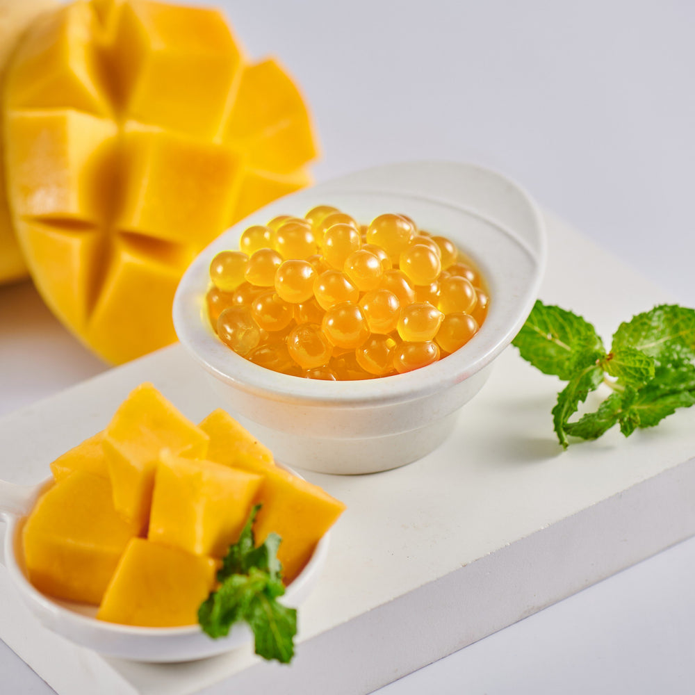 Mango Popping Boba